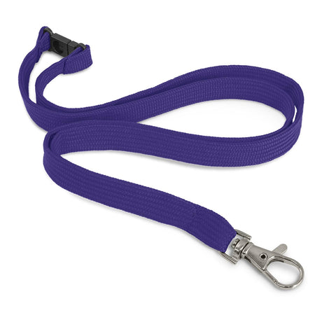 Custom Printed Lanyard - 12mm - Purple