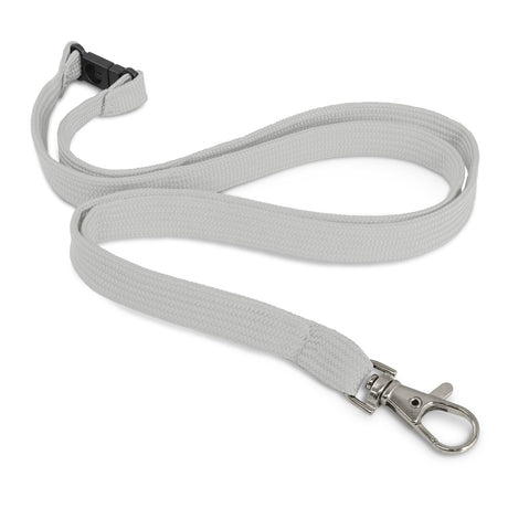 Custom Printed Lanyard - 12mm - Grey