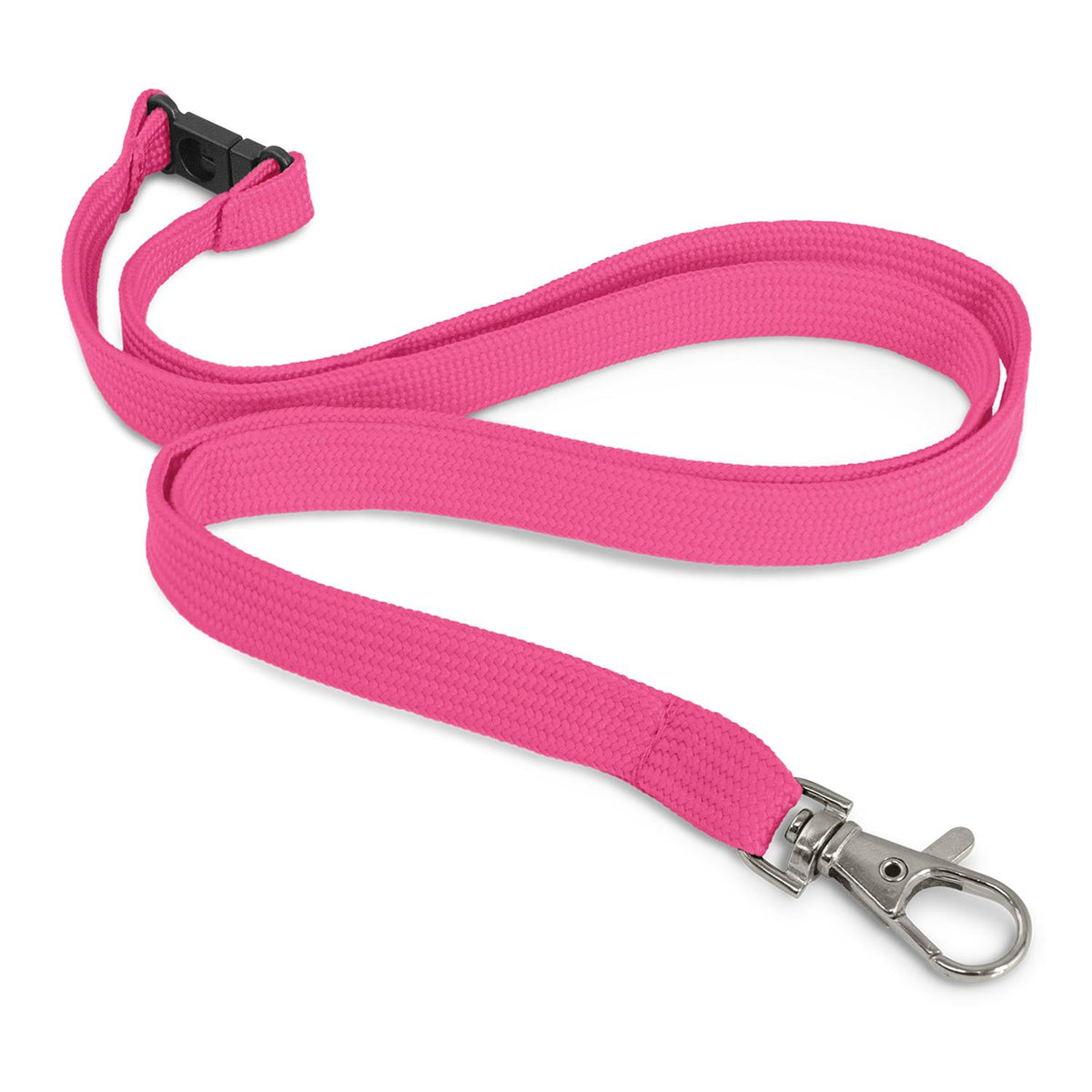 Custom Printed Lanyard - 12mm - Pink
