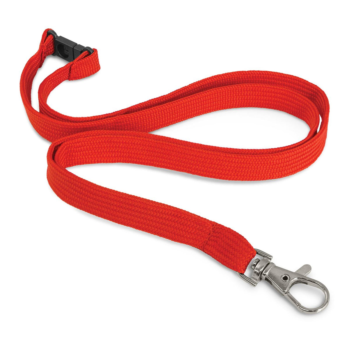 Custom Printed Lanyard - 12mm - Red