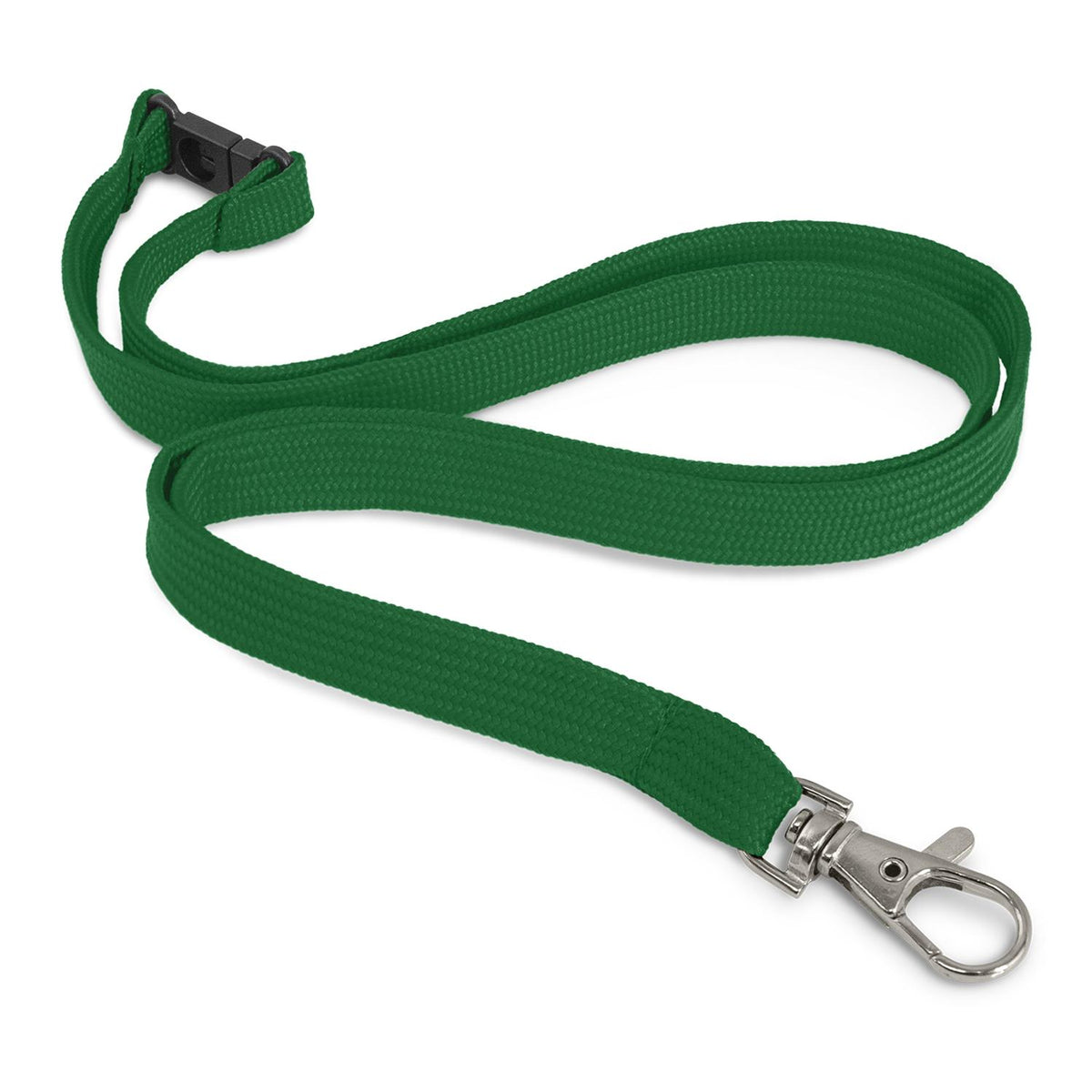Custom Printed Lanyard - 12mm - Dark Green
