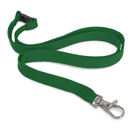 Custom Printed Lanyard - 12mm - Dark Green