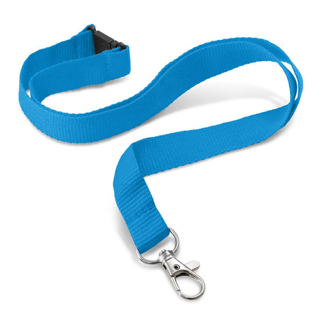 Custom Printed Lanyard - 16mm - Light Blue