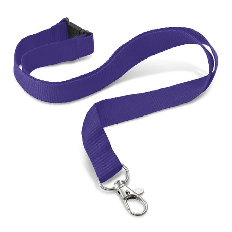 Custom Printed Lanyard - 16mm - Purple