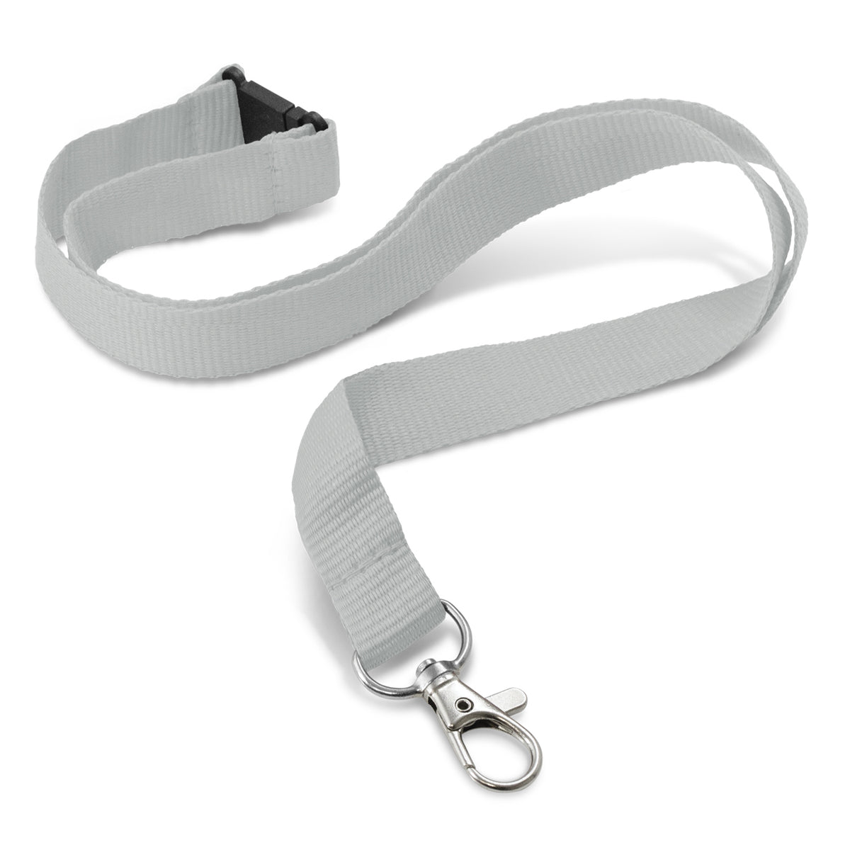 Custom Printed Lanyard - 16mm - Grey