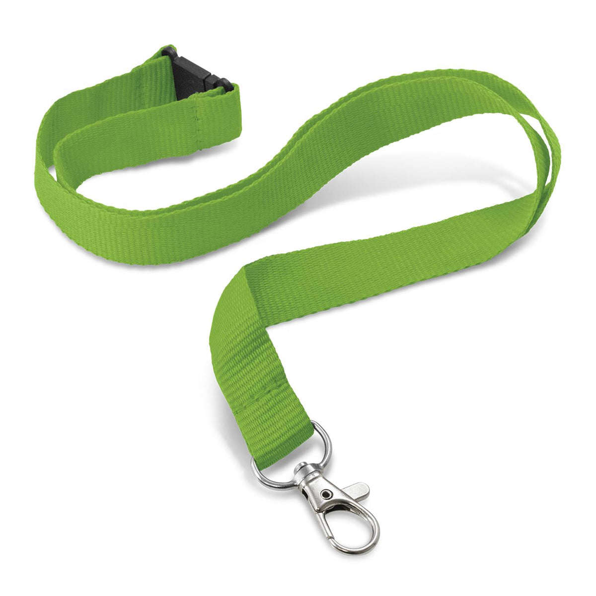 Custom Printed Lanyard - 16mm - Bright Green