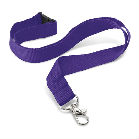 Custom Printed Lanyard - 24mm - Purple