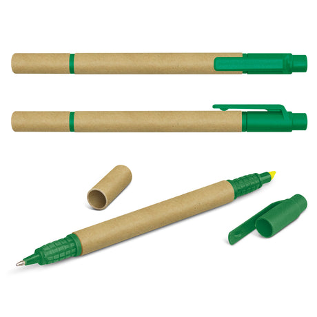 Kraft Pen Highlighter - Green