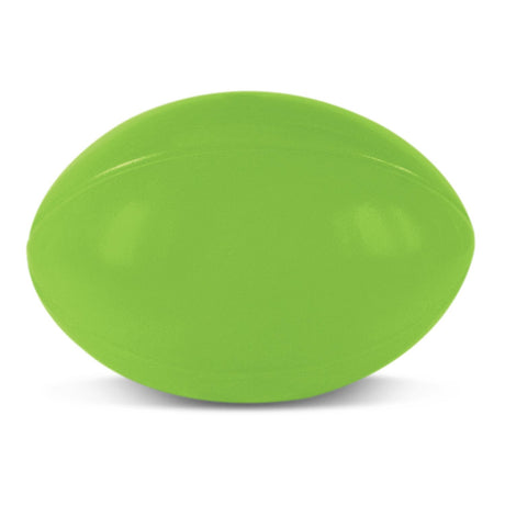 Stress Rugby Ball - Bright Green