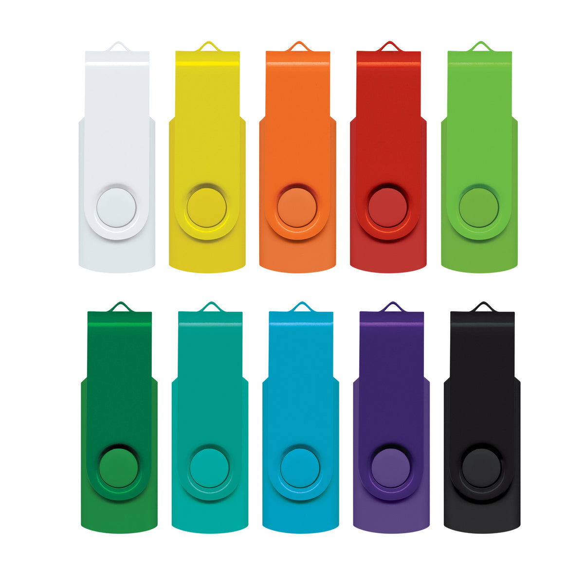 Helix 4GB Mix & Match Flash Drive - Coloured Set