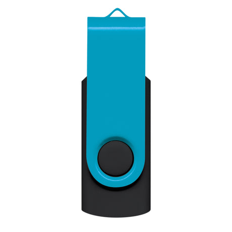 Helix 4GB Mix & Match Flash Drive - Light Blue
