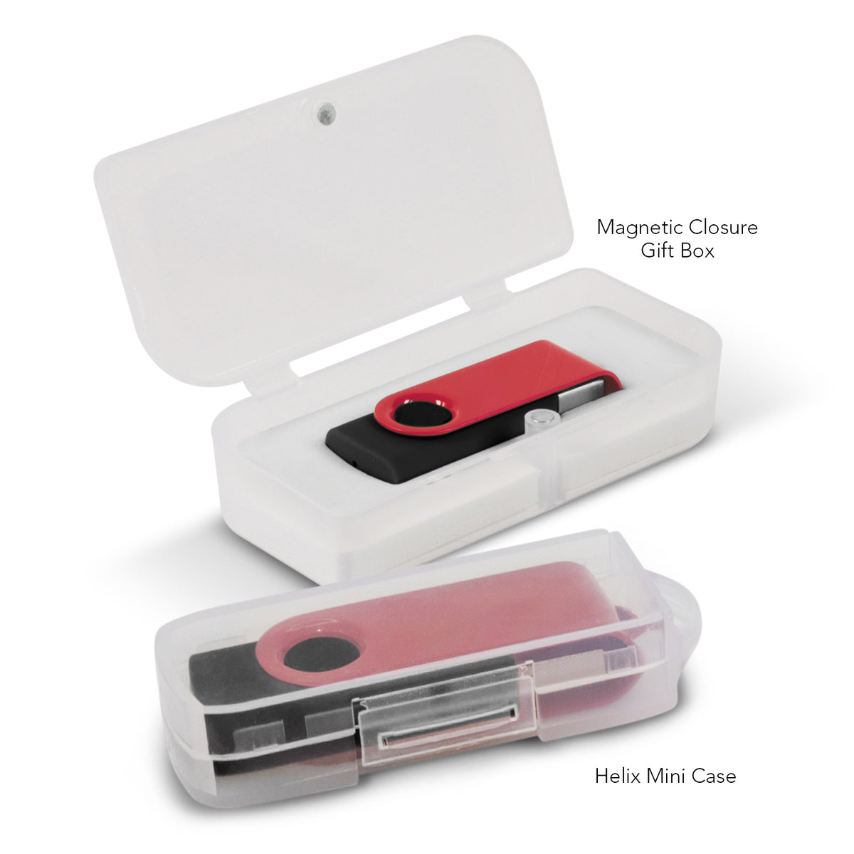 Helix 4GB Mix & Match Flash Drive - Gift Case