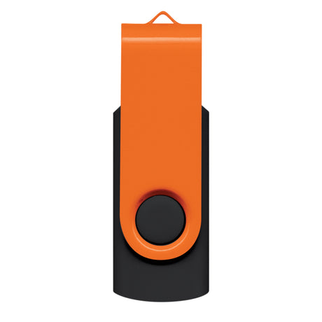 Helix 4GB Mix & Match Flash Drive - Orange