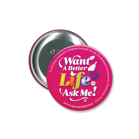 Button Badge Round - 90mm - Main