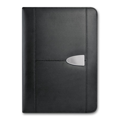 Sovrano Leather Portfolio - Large - Black