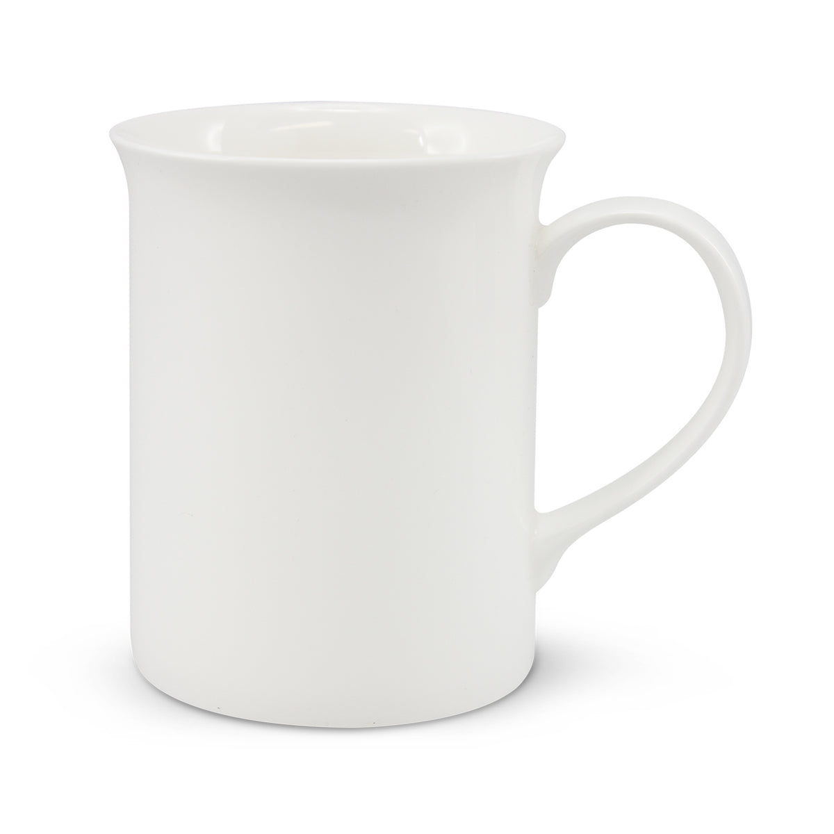 Vogue Bone China Coffee Mug - White