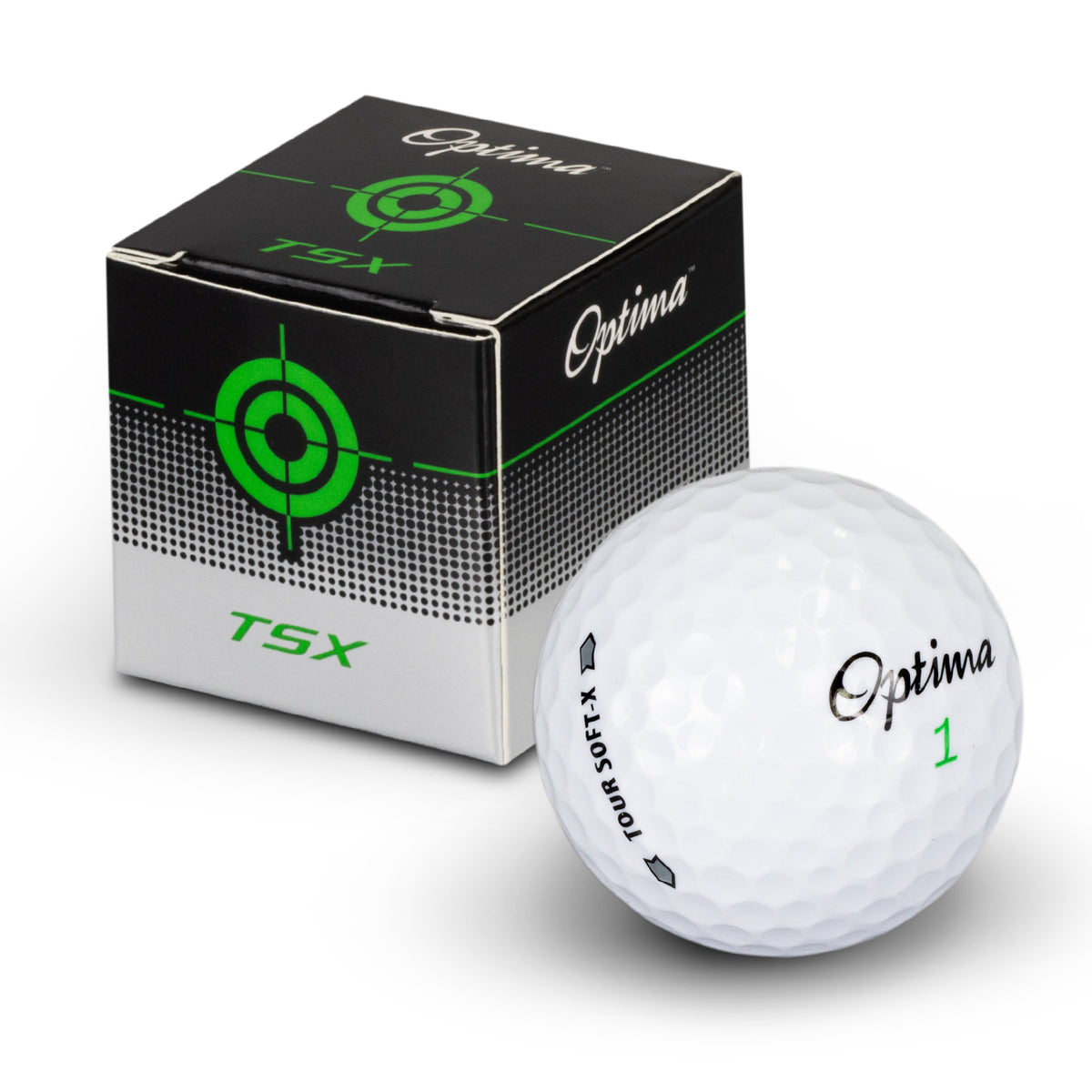 PGF Optima Golf Ball - White