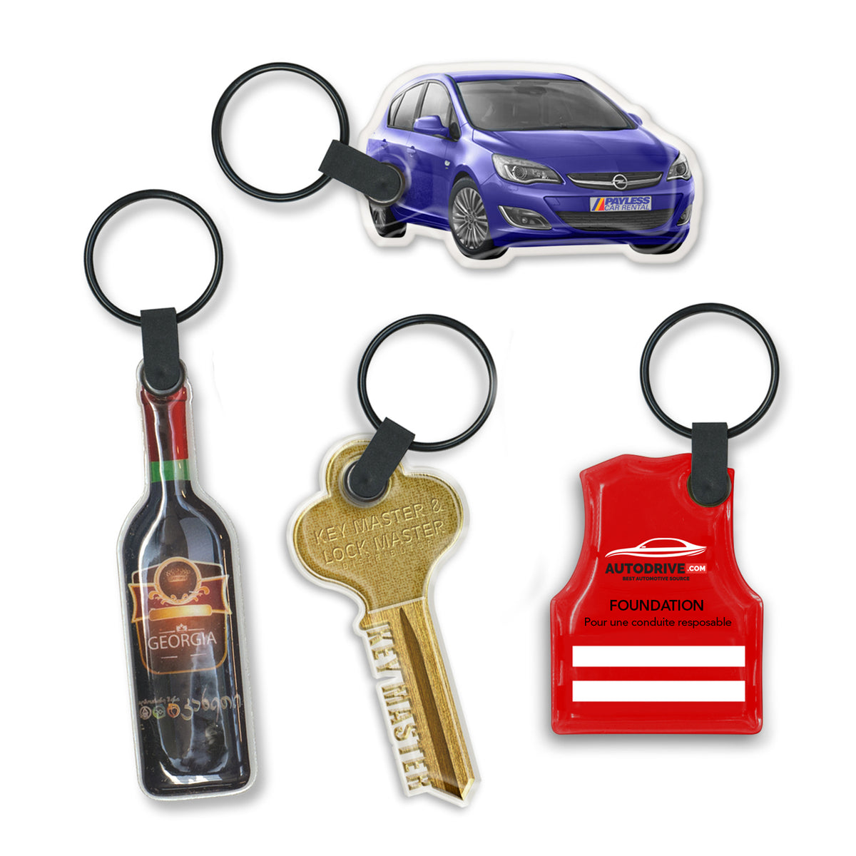 Star Flex Key Ring - Main
