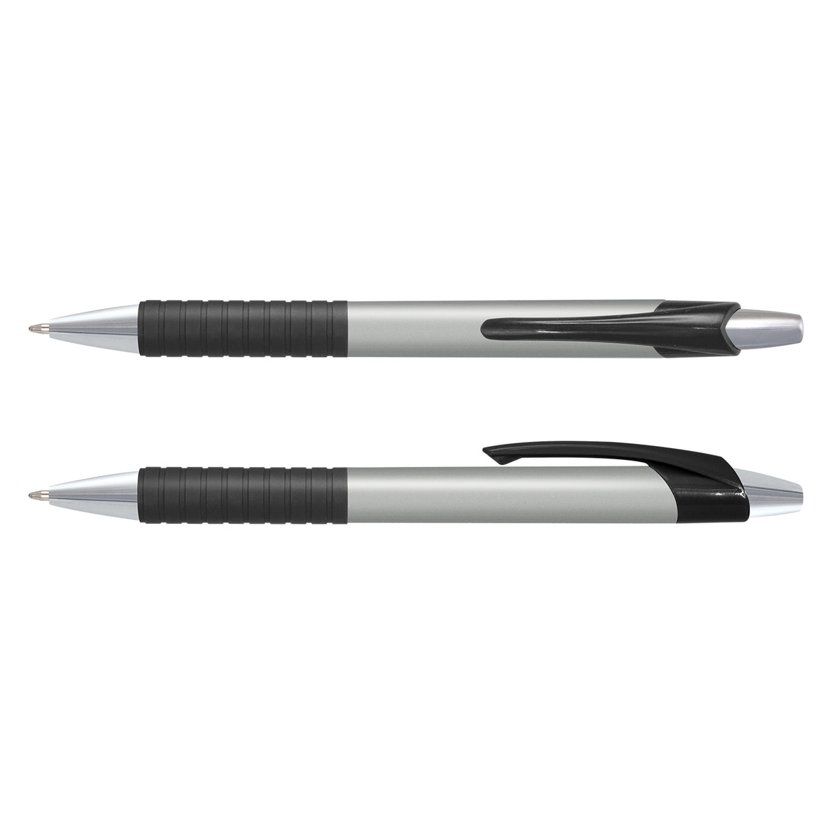 Cleo Pen - Coloured Barrel - Silver