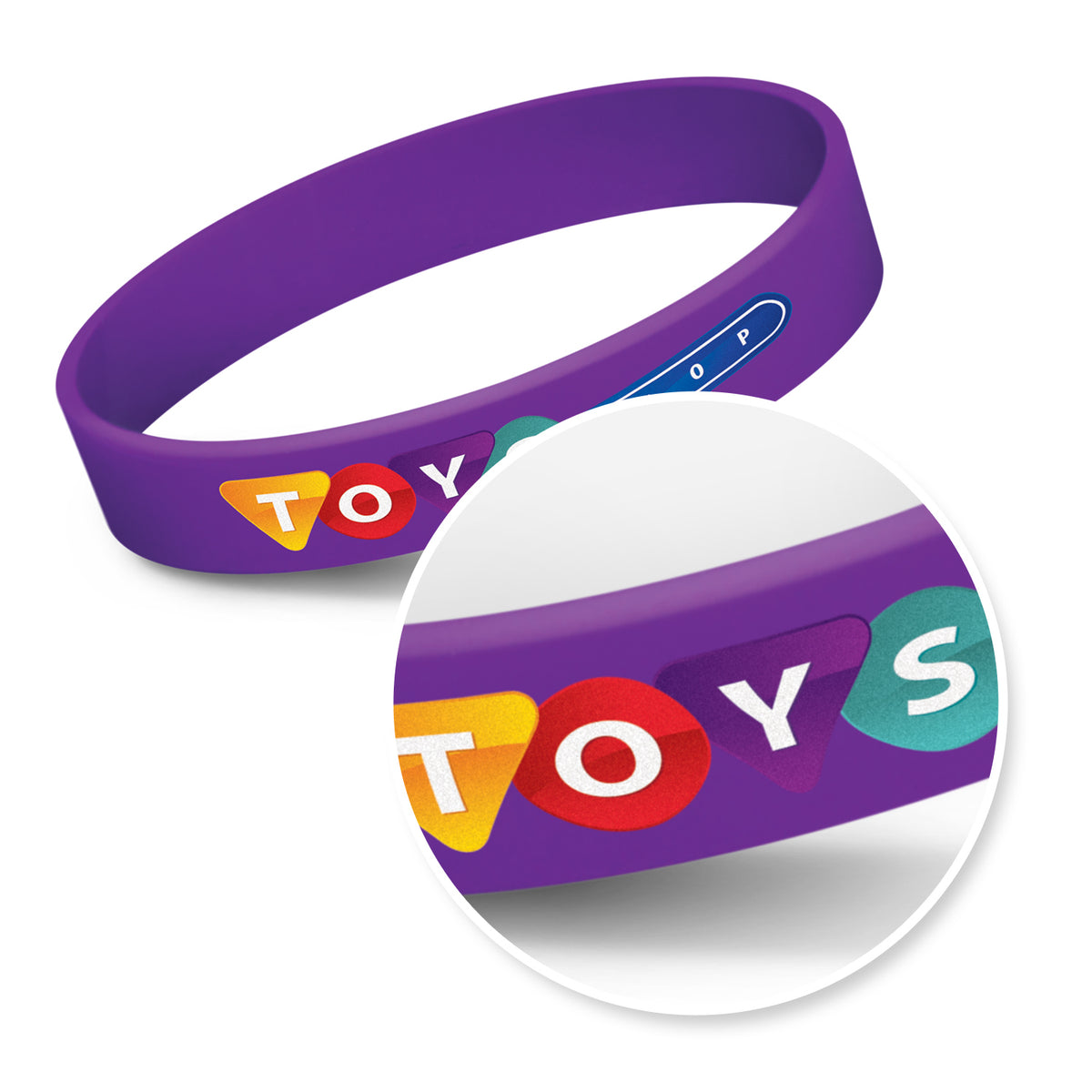 Silicone Wrist Band - Digital Print