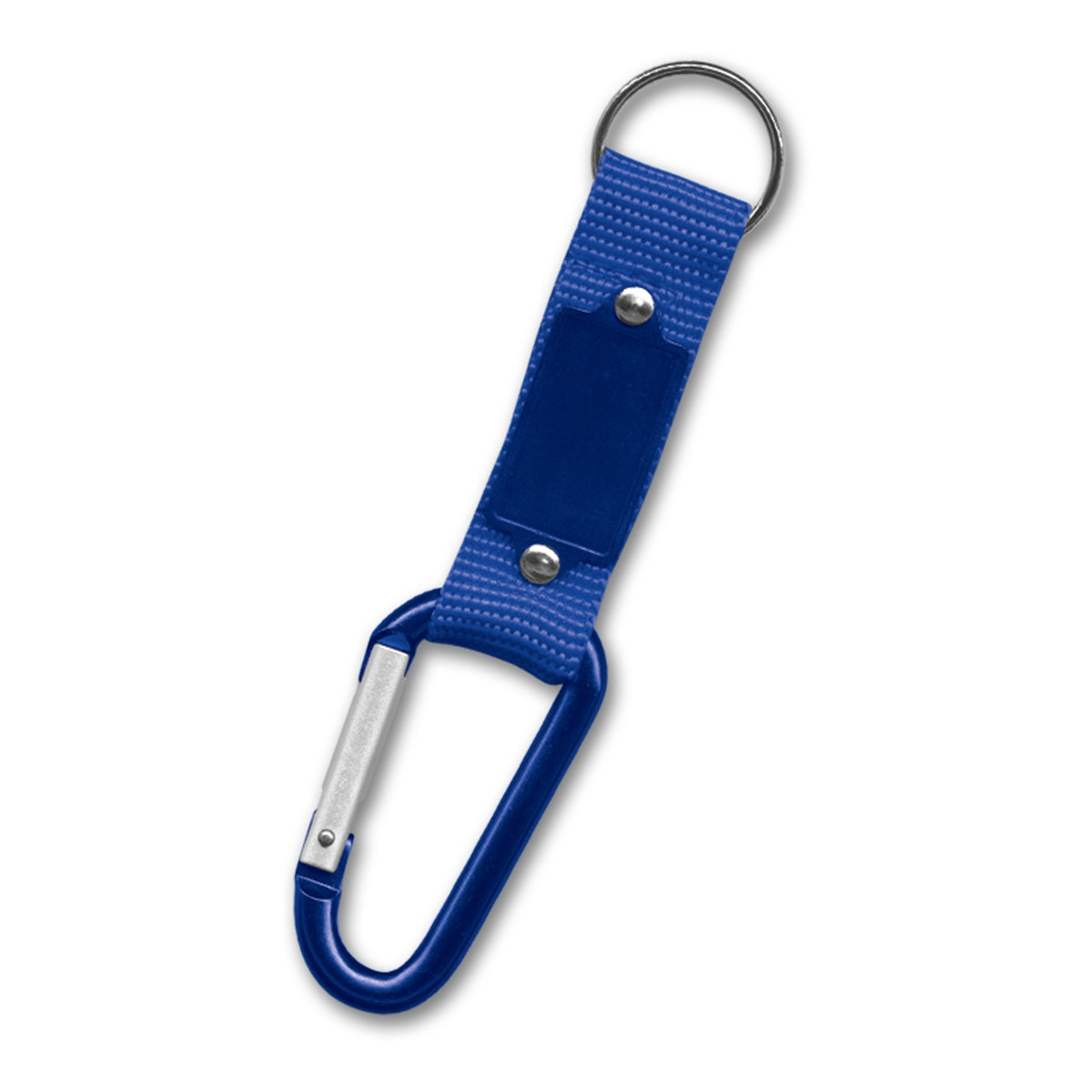 Carabiner Key Ring - Blue
