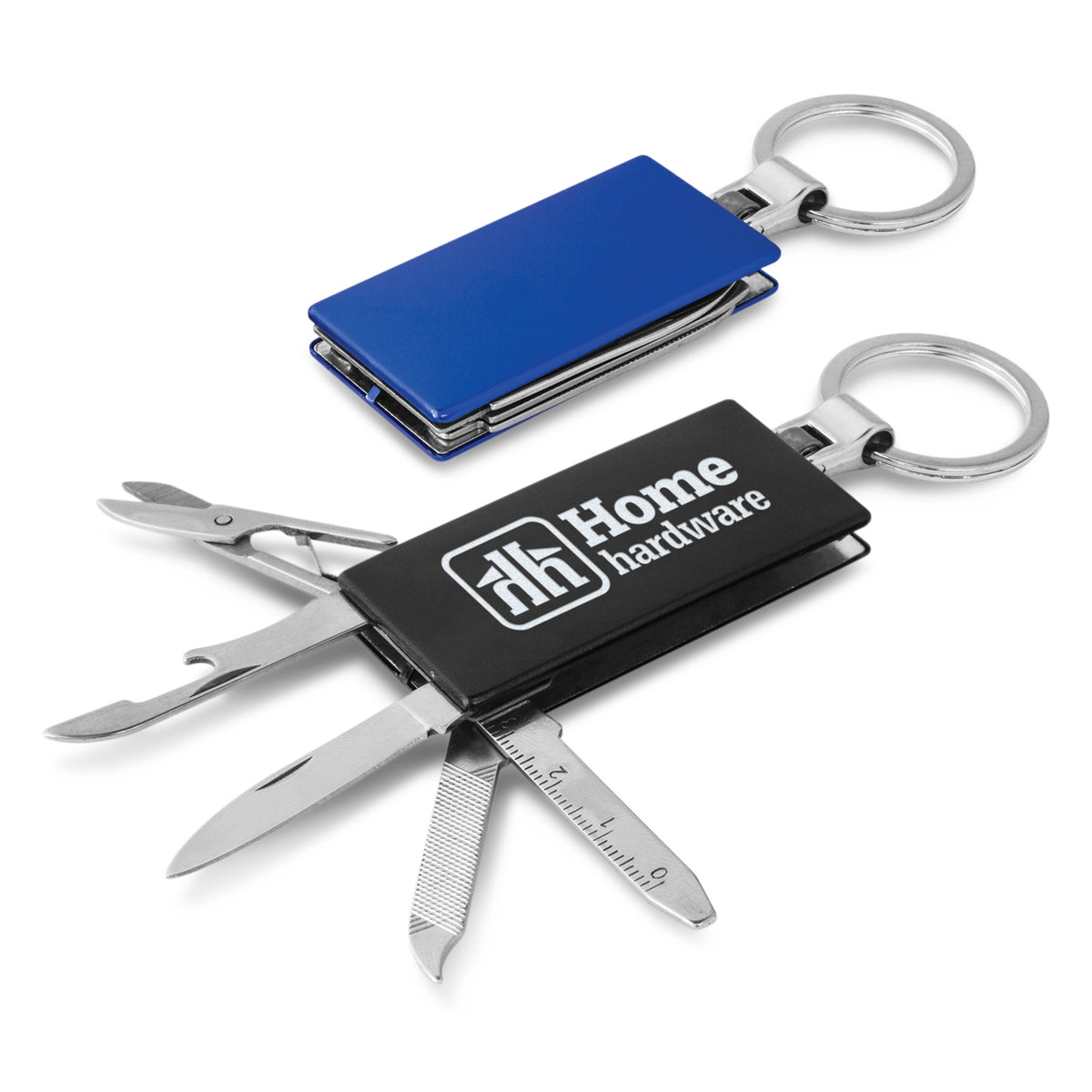 Multi-Function Metal Key Ring - Main