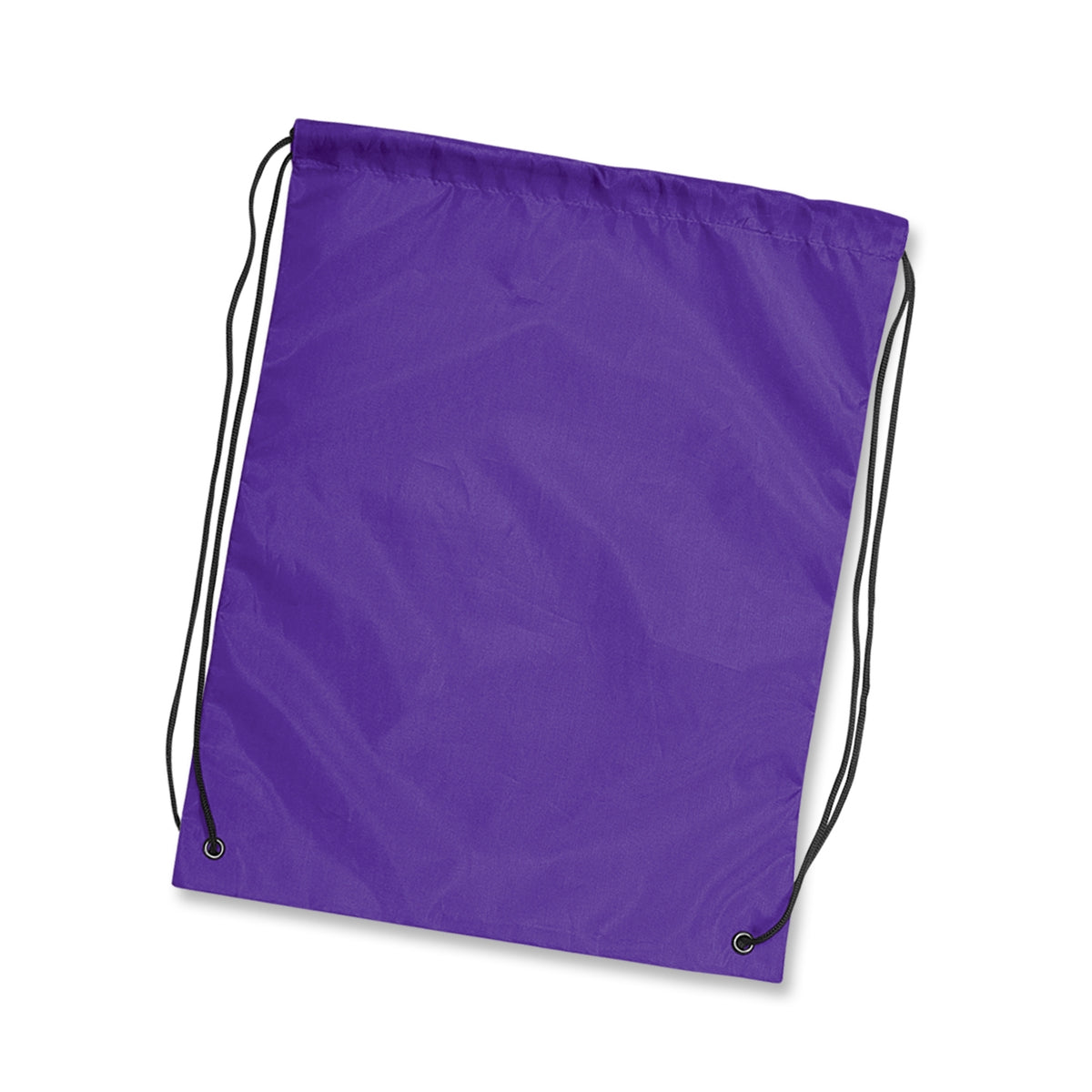 Drawstring Backpack - Purple
