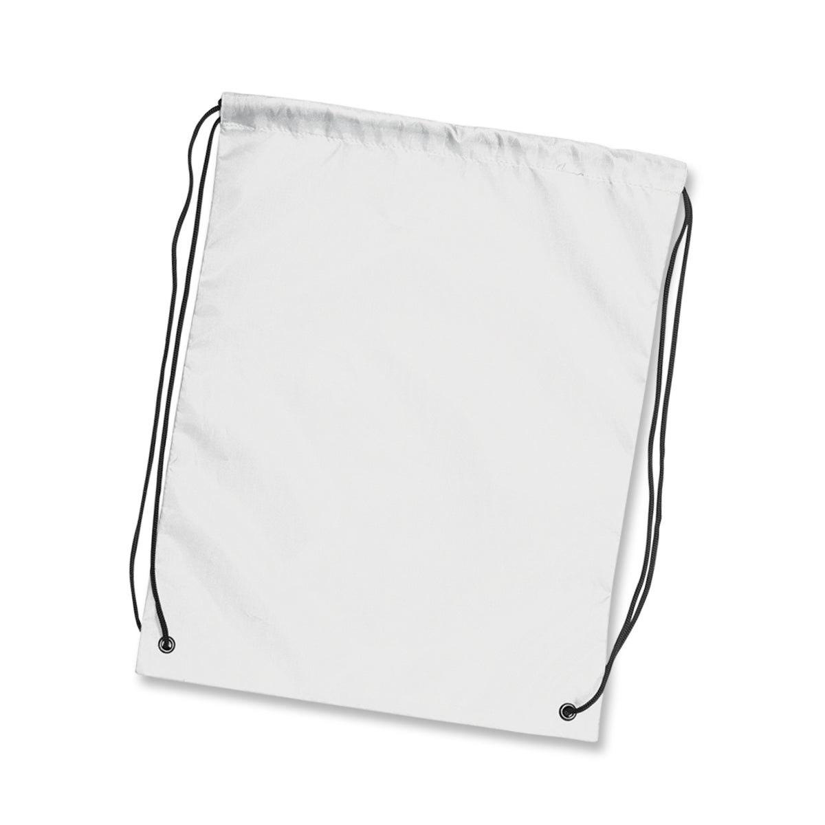 Drawstring Backpack - White
