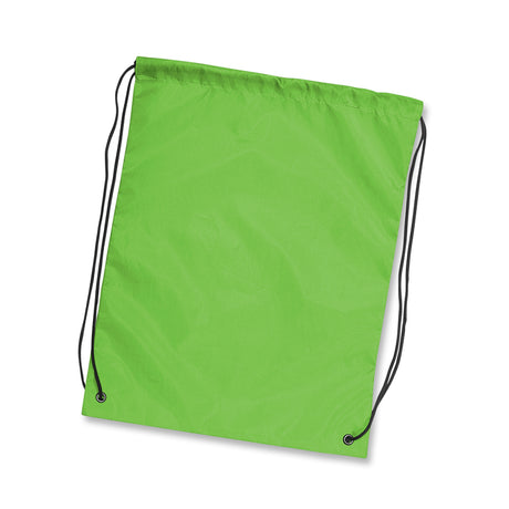 Drawstring Backpack - Bright Green