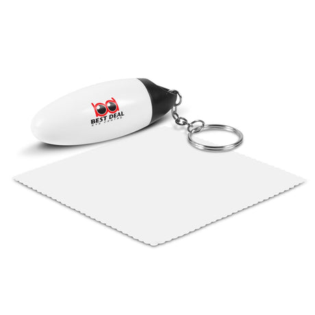Microfibre Cloth Key Ring - Main