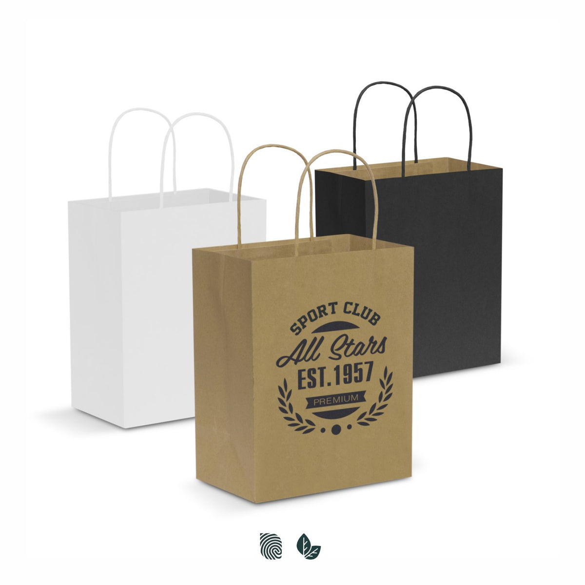 Paper Carry Bag - Medium - Impact Aware