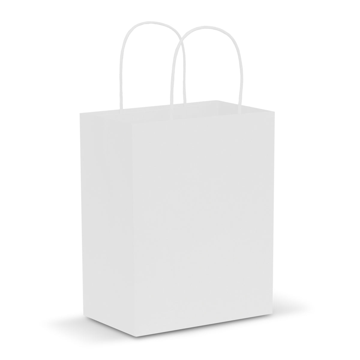 Paper Carry Bag - Medium - White