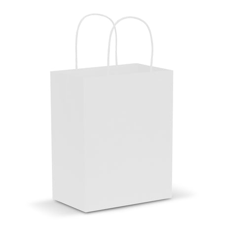 Paper Carry Bag - Medium - White