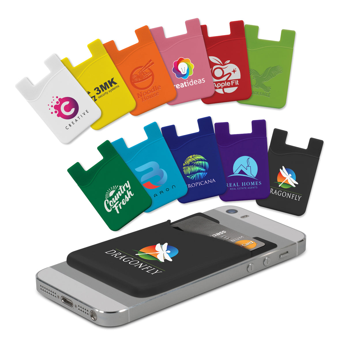 Silicone Phone Wallet - Main