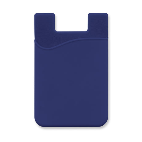 Silicone Phone Wallet - Dark Blue