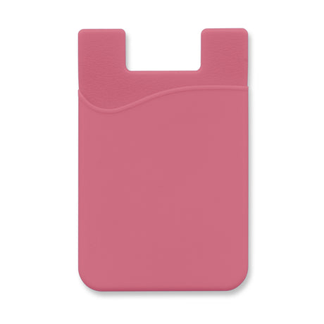 Silicone Phone Wallet - Pink
