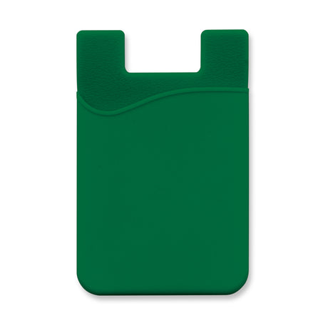 Silicone Phone Wallet - Dark Green