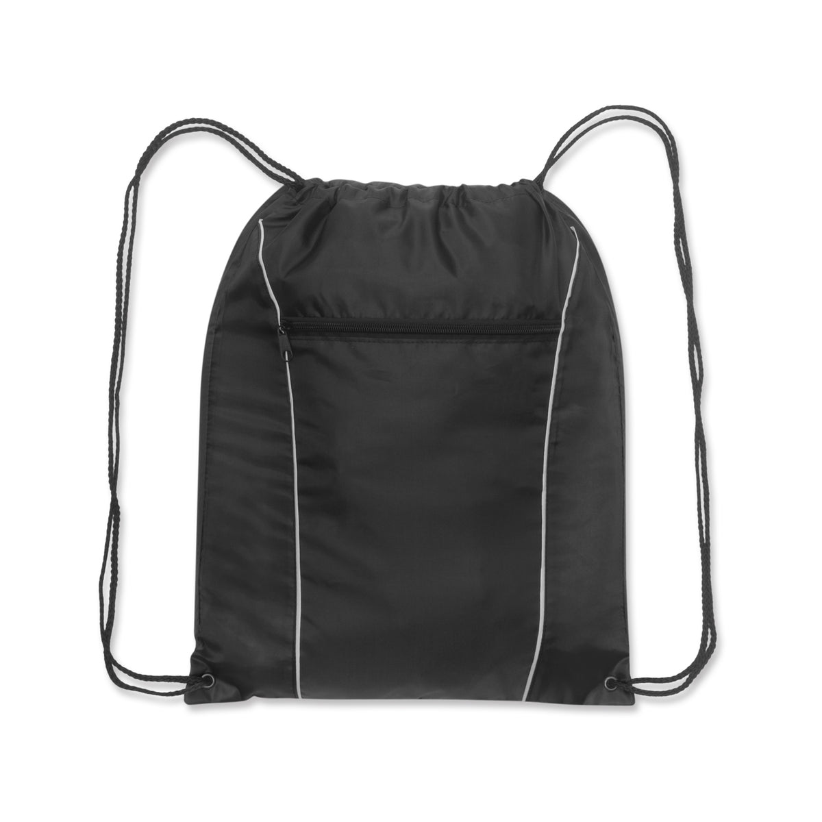 Ranger Drawstring Backpack - Black