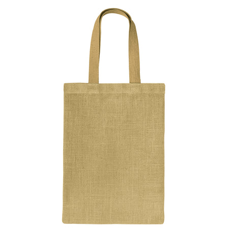 Zeta Jute Tote Bag - Natural