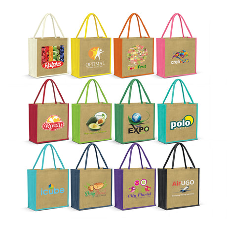 Monza Jute Tote Bag - Main