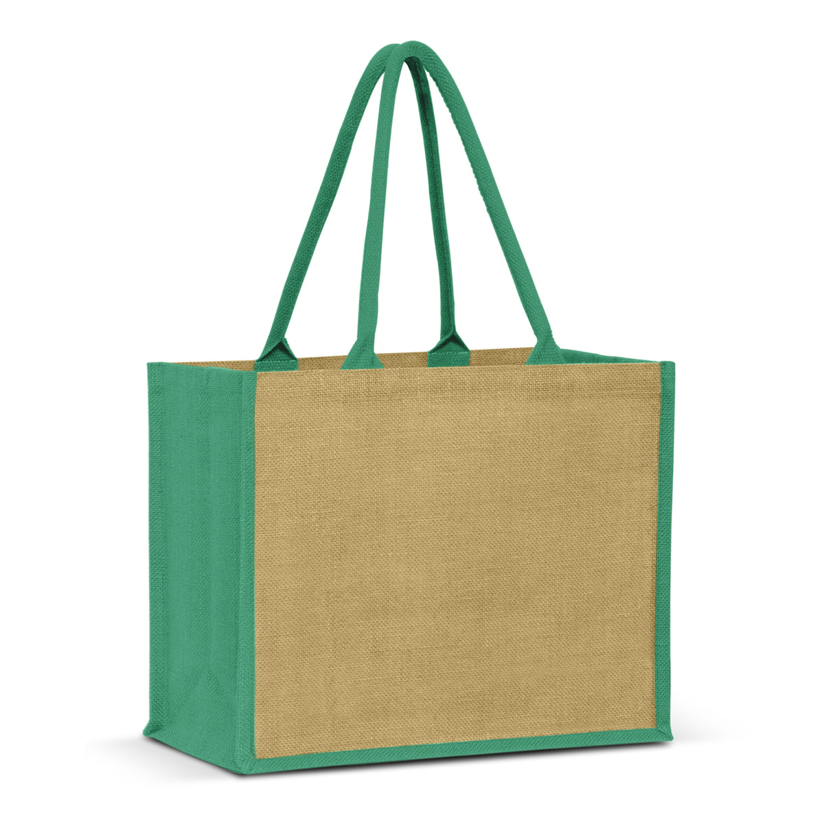 Torino Jute Tote Bag - Green