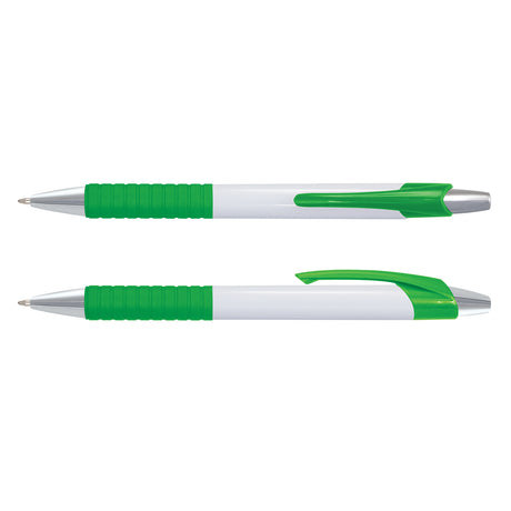 Cleo Pen - White/Bright Green