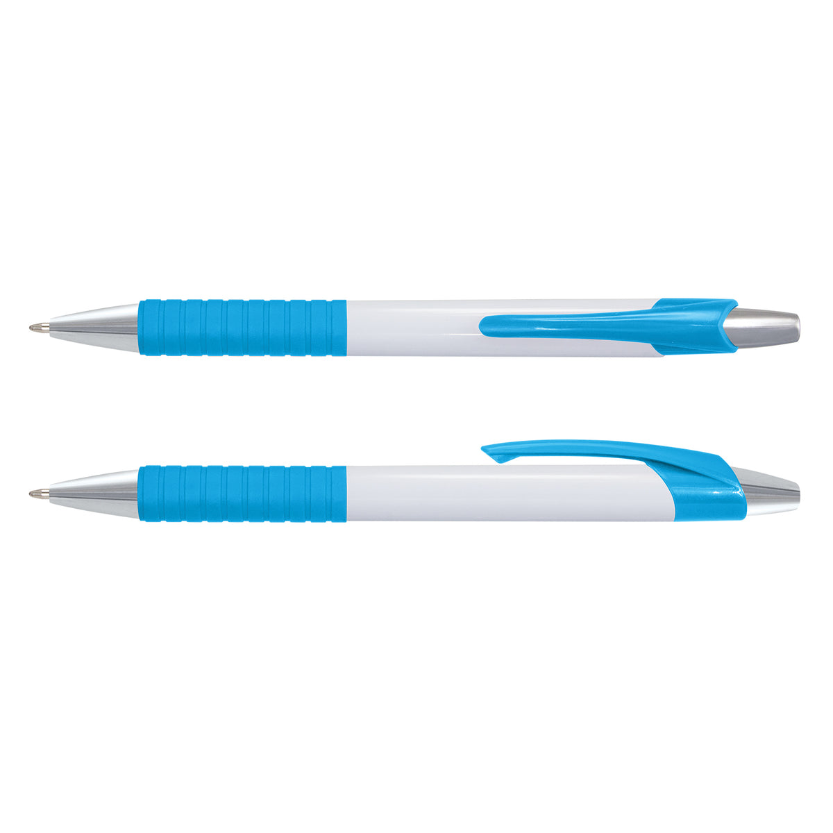 Cleo Pen - White/Light Blue