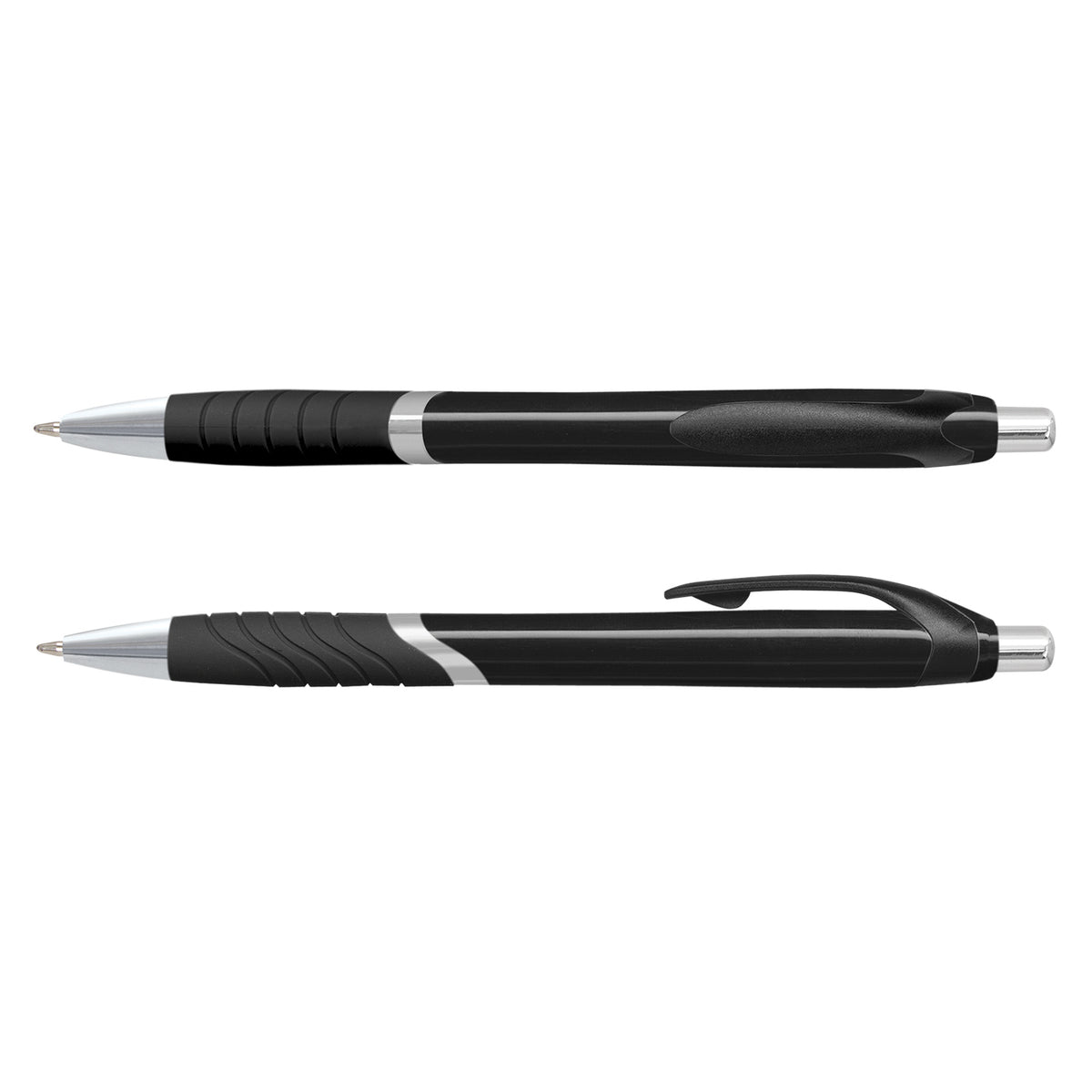Jet Pen -  Coloured Barrel - Black