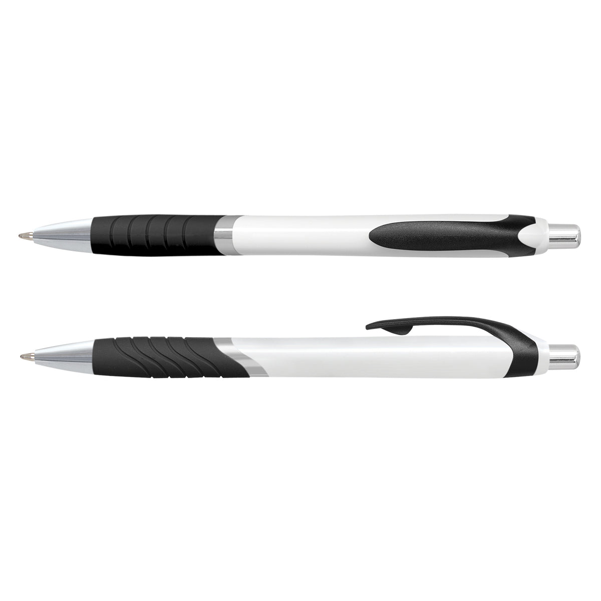 Jet Pen -  Coloured Barrel - White