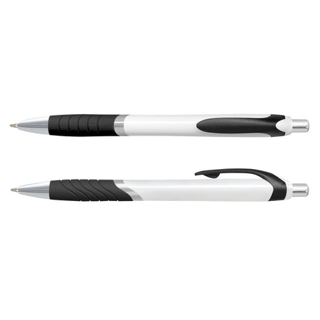 Jet Pen -  Coloured Barrel - White