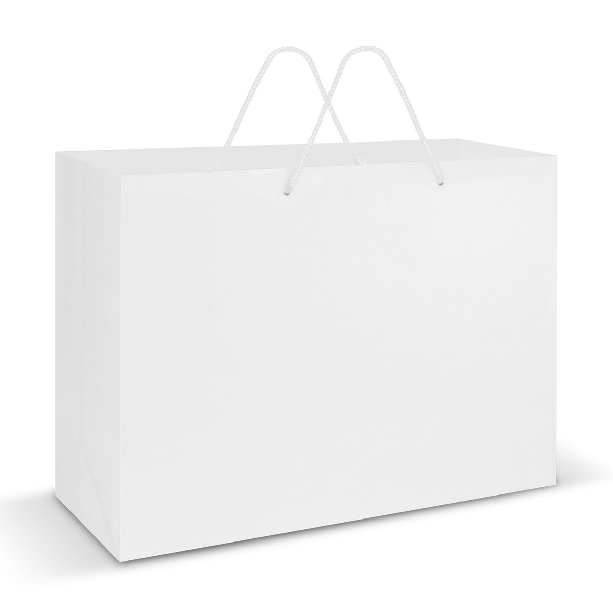Laminated Carry Bag - Extra Large - White