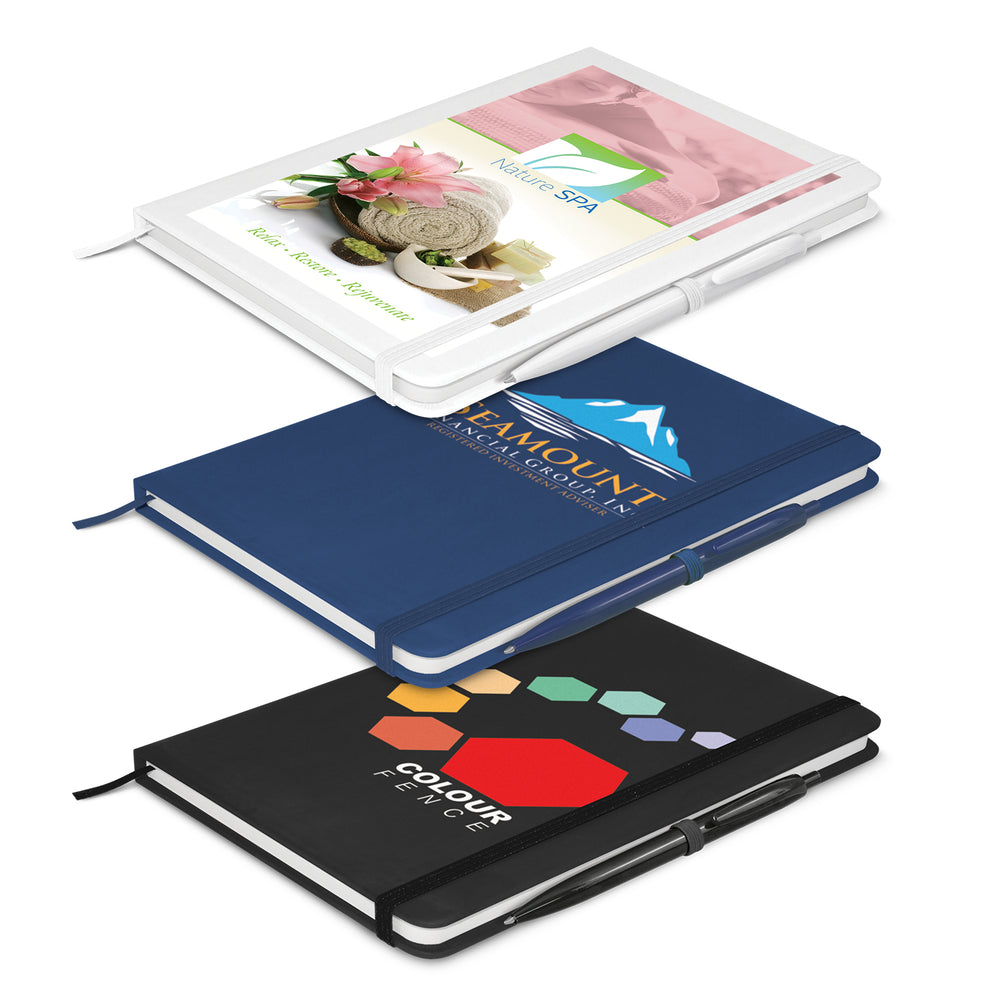 Omega Notebook With Pen - Main