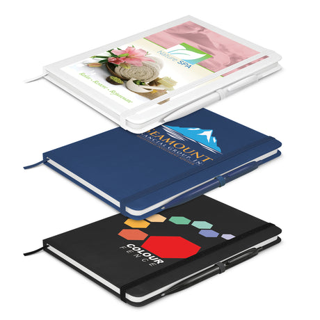 Omega Notebook With Pen - Main