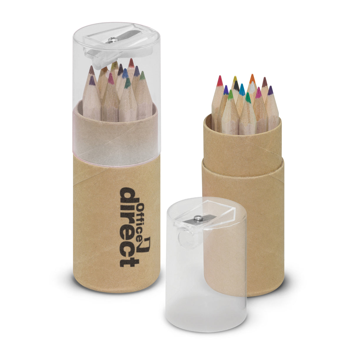Coloured Pencil Tube - Clear